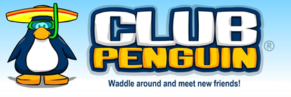 Resultado de imagem para old club penguin logo